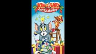 Opening to Tom and Jerry Paws for a Holiday 2003 VHS