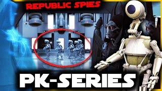 The tiny droid that almost EXPOSED Darth Sidious | PK-Series Droid