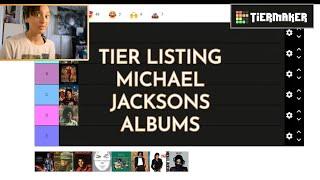 RANKING my FAVORITE Michael Jackson albums | hannah celine