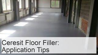 Ceresit Floor Filler: Smooth Finish, Fast Drying, Reviews