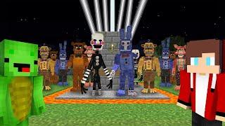 FNAF vs. Security Village Battle - Minecraft