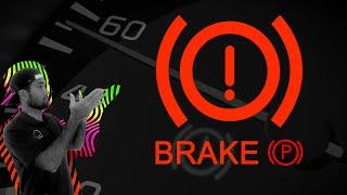 Turn the HAND BRAKE or PARKING BRAKE light OFF. Without scanner (all brands)