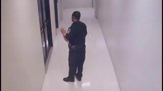 Security Guard Seen Talking To A Ghost By Co-Worker In Houston, Texas