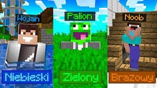 KOLOROWY CHOWANY z WOJAN, PALION, NOOBEK, PTYŚ w Minecraft!