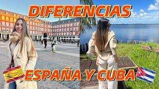 DIFERENCIAS entre ESPAÑA y CUBA | Cubana en España