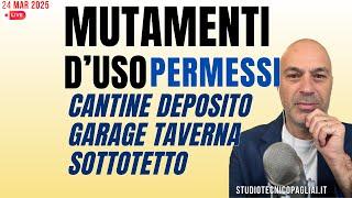 Mutamento destinazione d'uso spazi accessori in superficie utile soggetta a permesso di costruire