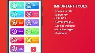 PDF reader and image to PDF converter app for android