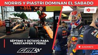 LANDO NORRIS Y McLAREN DOMINAN EL SABADO EN MONZA | PANICO EN RED BULL RACING!  Datos del Viernes