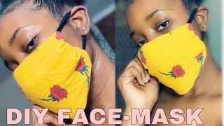 #DIY NO SEW FACE MASK USING UPCYCLED T-SHIRT