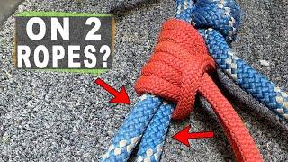 Can you prusik double ropes?