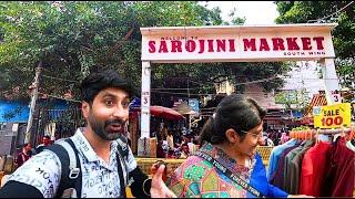 Sister Went Crazy at Sarojini Nagar Market Delhi | Latest Summer Collection | Dresses, Tops at ₹100