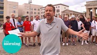 England Fans Live From Berlin Gear Up For The Euros 2024 Final | This Morning