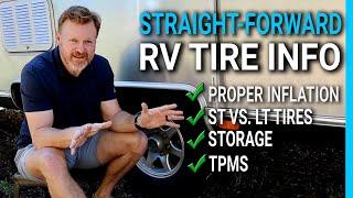 Towable RV Tires: Proper Inflation & ST Vs LT + Tips