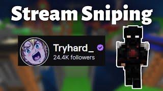 Stream Sniping TRYHARD (Rage Quit!)