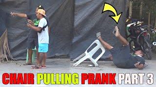 Chair Pulling Prank Part 3 | hinabol ako ni kuya sa subrang galit