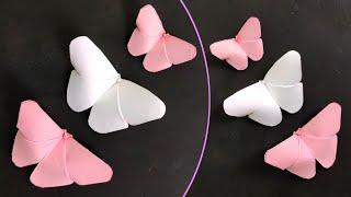 How to make Origami paper butterflies | Easy craft | DIY crafts | Origami paper butterfly