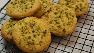 How To Make Perfect Cookies at Home | Pistachio Cookies