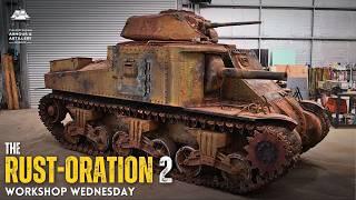 WORKSHOP WEDNESDAY: Greatest tank BARN FIND in Australia! PART VII