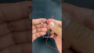DIY Fishing tackle How to tie Fishing knot For Swivels #fishing #fishingknots #tutorial