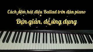 Cách đệm hát điệu Ballad trên đàn piano