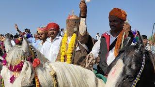 મુડેઠા બખ્તર પહેરીને મહાઅશ્વદોડ || Mudetha Melo || Hors Race Mudetha || Mudetha Bakhatar-2024