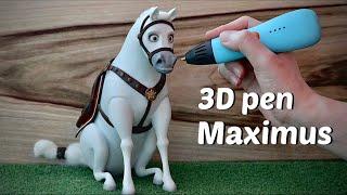 Making Rapunzel Maximus with 3D pen.