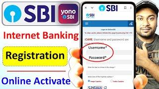 SBI Net Banking Online Registration | How To Activate SBI Net Banking | SBI Net Banking Activate