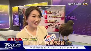 黃斐瑜主持國際財經節目 邀「真老鷹」降臨 @tvbsmoney