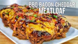 Hands Down the BEST MEATLOAF Recipe is BBQ Bacon Cheddar