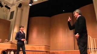 2012: Jeremy Kleeman, bass baritone. MasterClass with Jeffrey Black and David Harper.