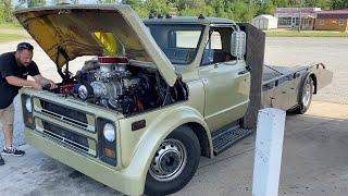 A Blown Ramp Truck Road Trip to Get a 350 SBC-Swapped Mini Truck! Finnegan's Garage Ep.115