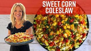 Summer Sweet Corn  Coleslaw | Kathy's Vegan Kitchen