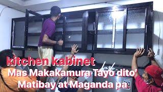 Mas Mura at Mas Matibay itong Aluminum Glass Kumpara sa wood Cabinet’