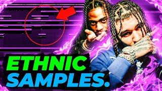 How to make DARK ETHNIC UK Drill Beats for Russ Millions & Rondo | FL Studio UK Drill Tutorial 2022