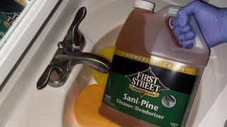 Asmr Sani Pine First Street Pine Cleaner/Deodorizer 