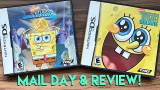 SpongeBob Atlantis SquarePantis & Truth or Square (Nintendo DS) Mail Day Unboxing & Review!