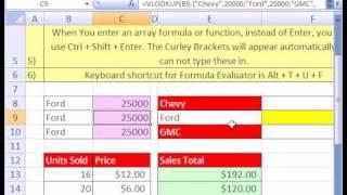 Excel Array Formula Series #1: Basics of Array Formulas