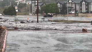 Flooding hits Ruidoso again