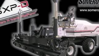 SXP-D Laser Screed® concrete leveling equipment Somero Enterprises