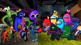 Rainbow Friends VS Impostor V4 - Friday Night Funkin' (Roblox Rainbow Friends) (Among Us)