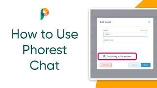 How to Use Phorest Chat