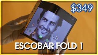 Escobar Fold 1- The Cheapest Folding phone (Don't Buy)!!!