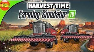 Farming Simulator 18 Multiplayer gameplay #216- Harvesting money from all fields!