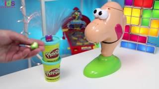 Gooey Louie GROSS Slimy Boogers Fun & Easy Nose Picking Family Game! - Kidschanel