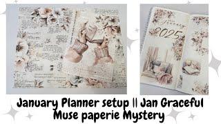 January setup N1 Standard || Graceful muse Jan mystery unboxing