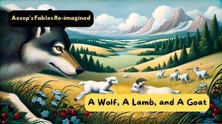 A Wolf, A Lamb, and A Goat – “Aesop's Fables Reimagined: Timeless Tales, Modern Twists”.