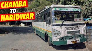 Chamba to Haridwar HRTC bus | Chalo Chamba P-6 चम्बा-चण्डीगढ़-हरिद्वार   | Himbus