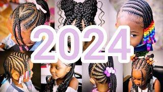 2024 Best Little Girls Cornrows Braids Hairstyles Ideas | Cute Kids Hairstyles ️