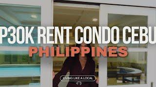 (Living in Cebu Philippines) - $510/mo Condo Tour & Expenses - A Cost of Living Video