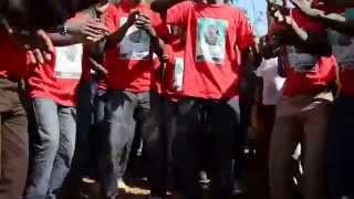 Burial of Gor Mahia Family branch member, Emmanuel Ogola at his home in Sakwa Bondo.